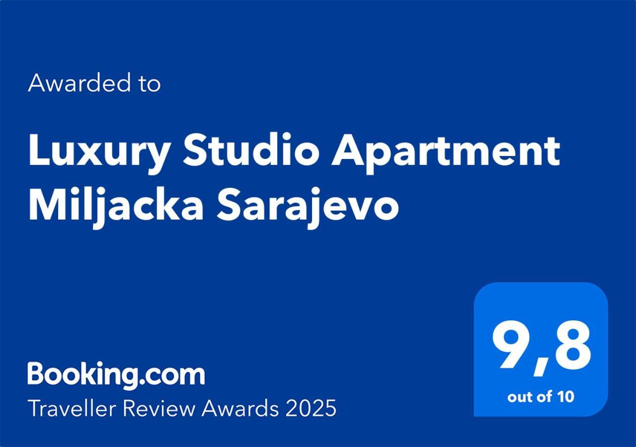 Luxury Studio Apartment Miljacka Sarajewo Zewnętrze zdjęcie